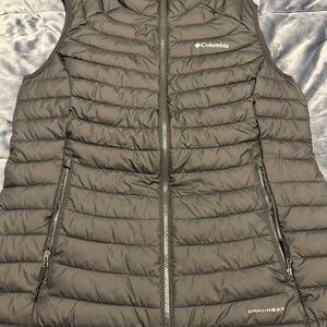 Columbia Black Puffer Vest
